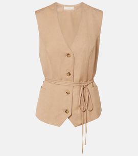 Faithfull Faithfull Felix belted vest