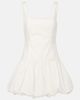 Faithfull Faithfull Gathered cotton poplin minidress - 1