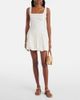 Faithfull Faithfull Gathered cotton poplin minidress - 2
