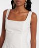 Faithfull Faithfull Gathered cotton poplin minidress - 4