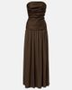 Faithfull Faithfull Hedy draped linen maxi dress - 1