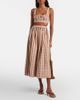 Faithfull Faithfull Ida gingham linen midi skirt - 2