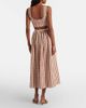 Faithfull Faithfull Ida gingham linen midi skirt - 3