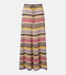 Faithfull Faithfull LamÃ© maxi skirt