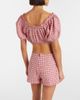 Faithfull Faithfull Lila checked cotton shorts - 4