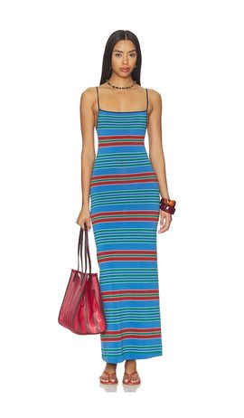 faithfull the brand tergu maxi dress Faithfull The Brand Tergu Cotton Maxi Dress