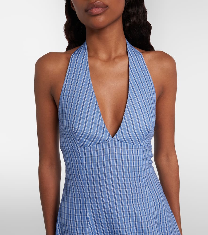 fit and flare midi summer dresses for women Elbow length sleeves fit and flare Midi dress 1524#