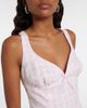 Faithfull Faithfull Maturba gingham linen top - 3