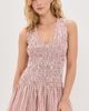 FAITHFULL FAITHFULL Palomar Mini Dress Paloma Check/Cinnamon White - 2