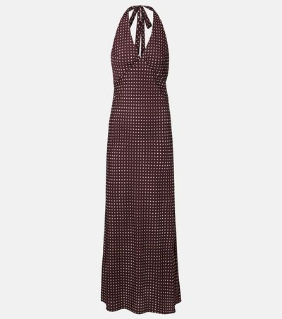 Faithfull Faithfull Rosa polka-dot maxi dress