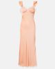 Faithfull Faithfull Sella lace-trimmed satin maxi dress - 1