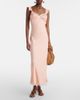 Faithfull Faithfull Sella lace-trimmed satin maxi dress - 2