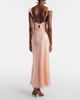 Faithfull Faithfull Sella lace-trimmed satin maxi dress - 3