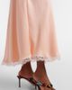 Faithfull Faithfull Sella lace-trimmed satin maxi dress - 5