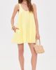 FAITHFULL FAITHFULL Tula Mini Dress Elisa Stripe/Daffodil White - 5