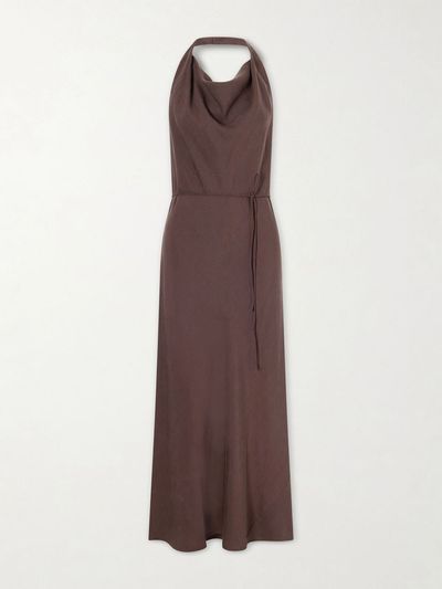 FAITHFULL Izaro TENCEL™ lyocell and linen-blend maxi dress