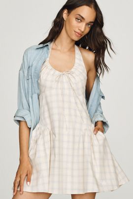 Faithfull Lola 100% Cotton Mini Dress