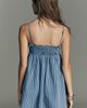 Faithfull Presa Smocked Sleeveless Mini Swing Dress - 2