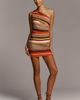 Faithfull Simona 100% Linen One-Shoulder Mini Dress - 3