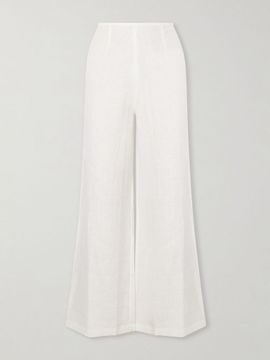 FAITHFULL Syna linen straight-leg pants