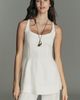 Faithfull Syna Sleeveless Scoop 100% Linen Top - 1