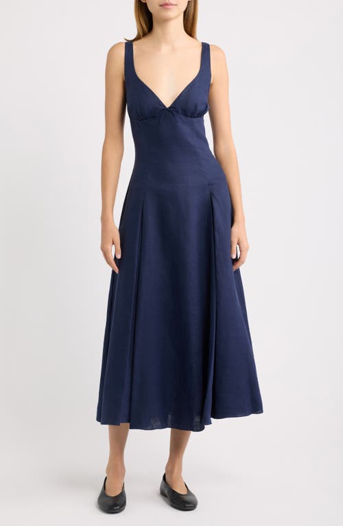 Faithfull the Brand Faithfull the Brand Adalee Linen Midi Dress
