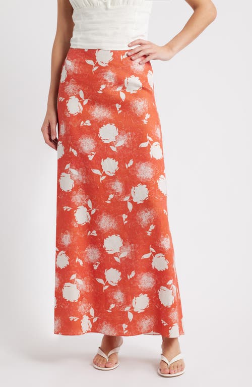 Faithfull the Brand Faithfull the Brand Martina Floral Linen Maxi Skirt