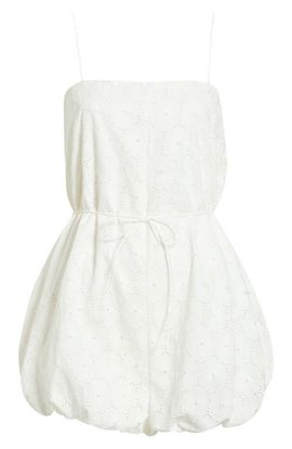 navy blue dress for baby girl Faithfull Eudora Ruffle-Sleeve Scoop-Neck A-Line Midi Dress main image 1
