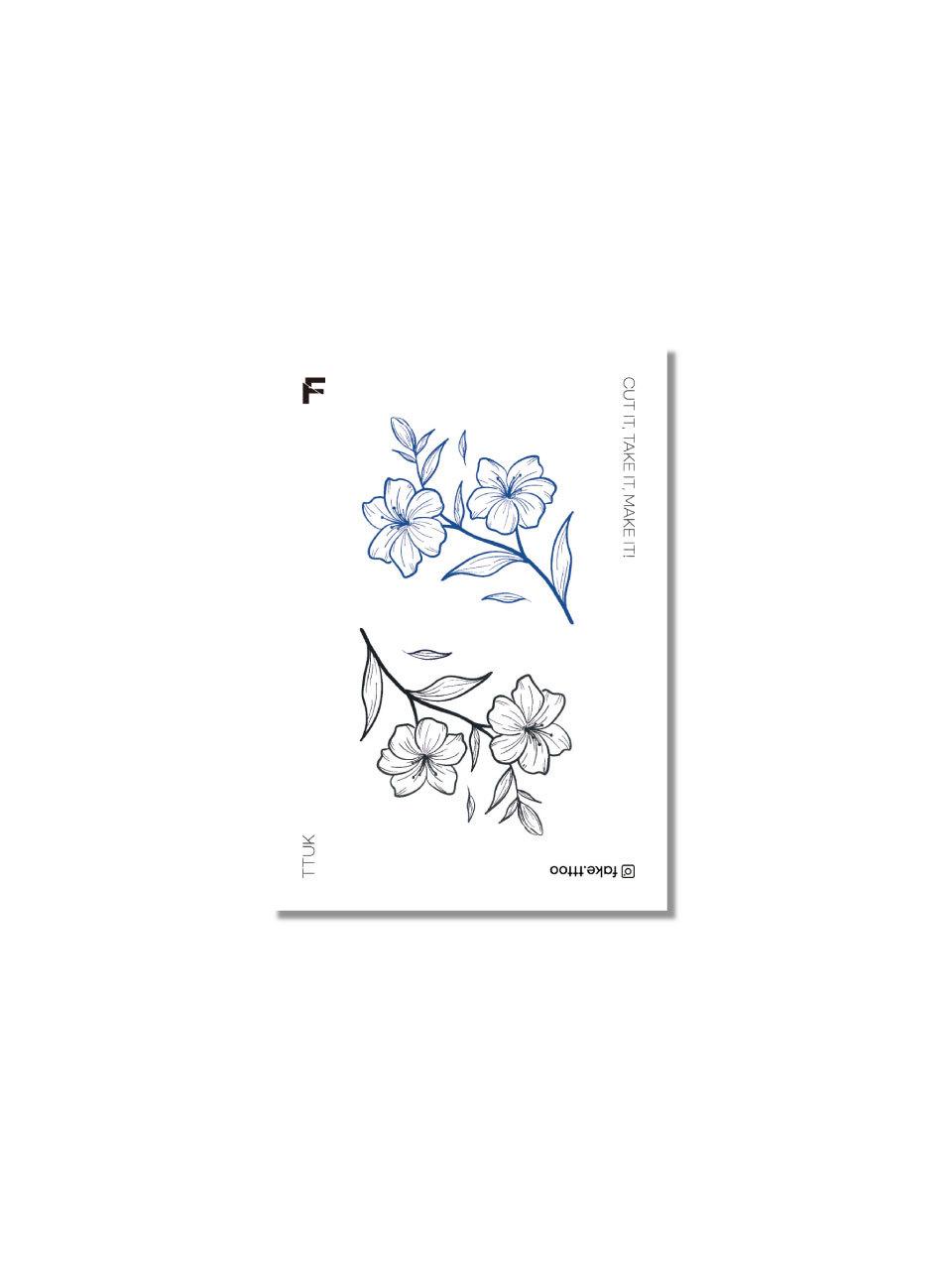 FAKE.TTT Black Table tattoo sticker