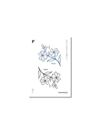 FAKE.TTT Black Table tattoo sticker