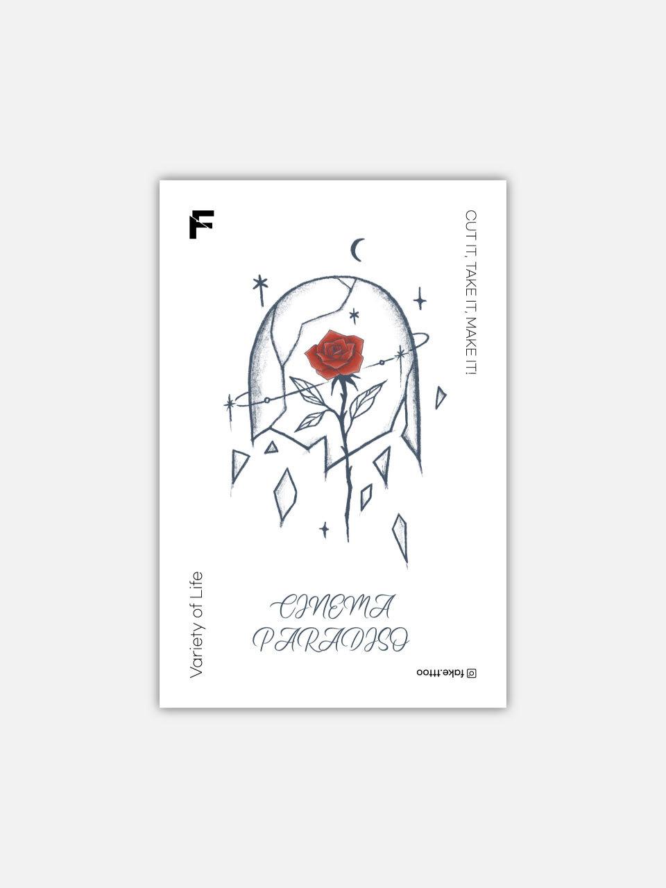 FAKE.TTT Cinema tattoo sticker