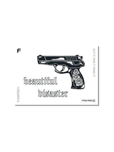 FAKE.TTT Disaster tattoo sticker