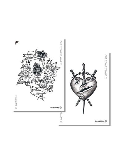 FAKE.TTT Once Tattoo Sticker Set for Tear