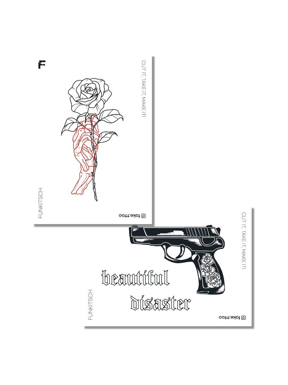 FAKE.TTT Phantom Tattoo Sticker Set for Disaster