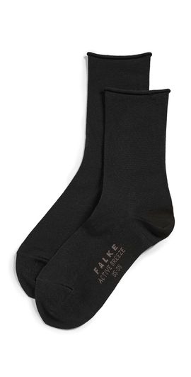 Falke Falke Acitve Breeze Roll Top Socks Black M/L