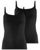 Falke Falke Daily Comfort 2-Pack Stretch Cotton Camisoles - 3