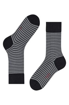 Falke Falke Family Stripe Cotton Blend Dress Socks