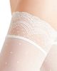 Falke Falke Polka Dot Stay-Up Stockings - 3
