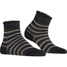 Falke Falke Stripe Border Lace Ankle Socks