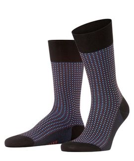 Falke Falke Uptown Tie Patterned Dress Socks