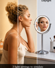 FANCII FANCII Hailey Double Sided Makeup Mirror with Lights - 3