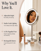 FANCII FANCII Hailey Double Sided Makeup Mirror with Lights - 5