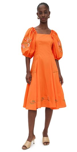 Fanm Mon Fanm Mon Cacem Dress Orange