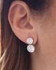 Fantasia Women's Sterling Silver & 12.00 TCW Cubic Zirconia Double Stud Earrings - 2