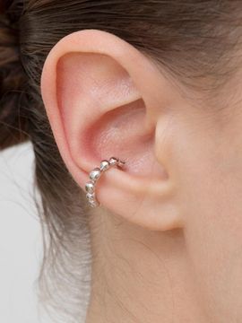 FANTASTIC PLANET Adjustable Nickel-Free Bubble Double Earcuff [2colors]