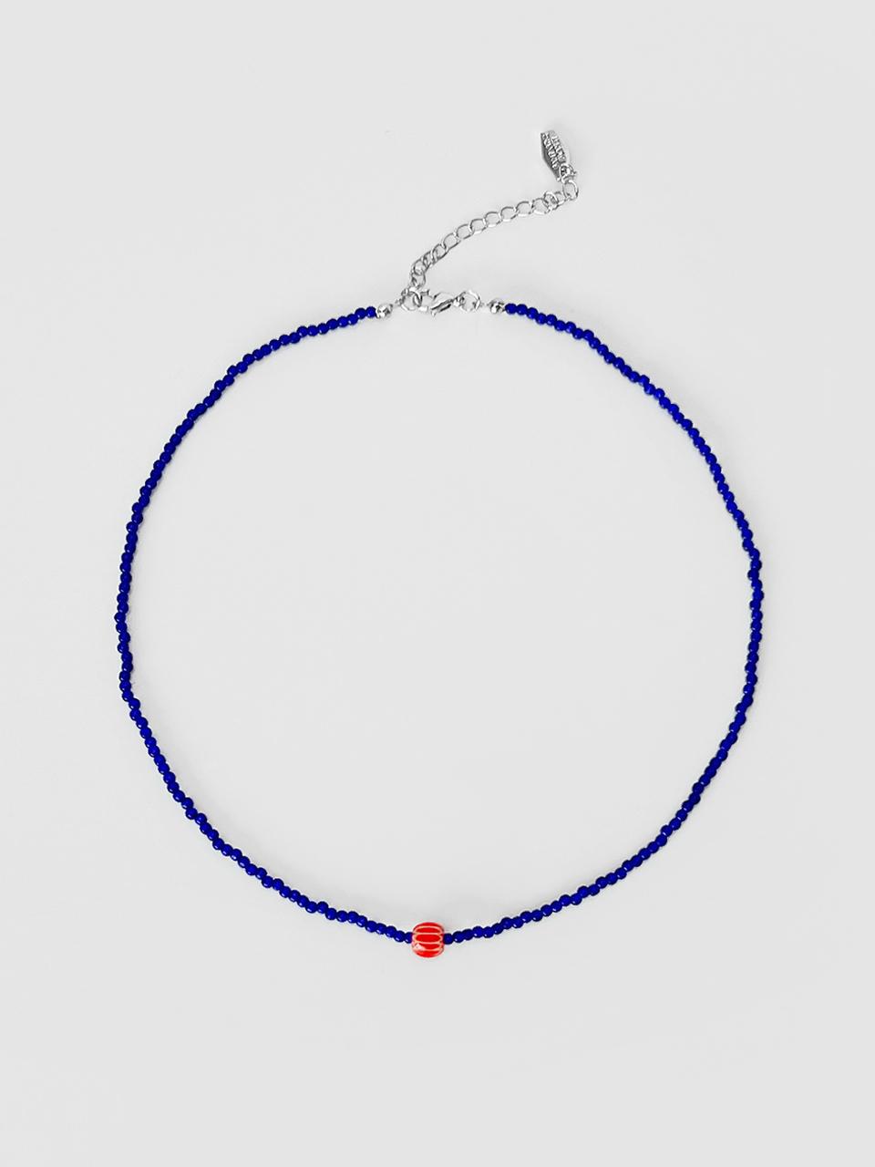 FANTASTIC PLANET Bohemian Gemstone Adjustable Necklace [Blue]