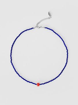 FANTASTIC PLANET Bohemian Gemstone Adjustable Necklace [Blue]