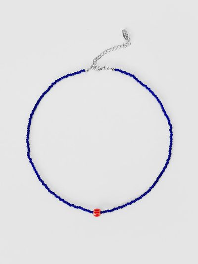FANTASTIC PLANET Bohemian Gemstone Adjustable Necklace [Blue]