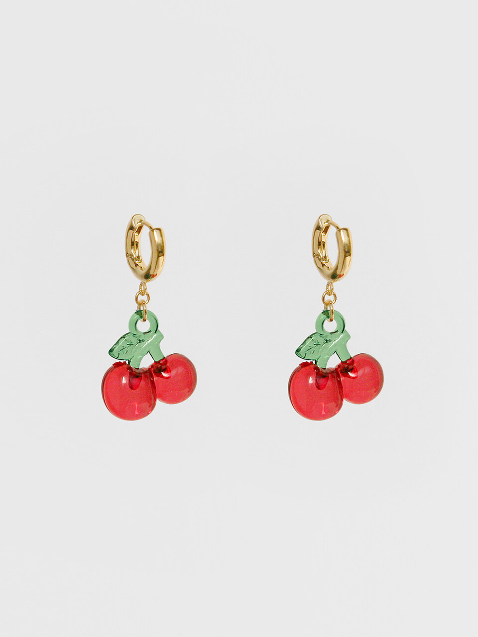 FANTASTIC PLANET Cherry Bold One touch Earrings