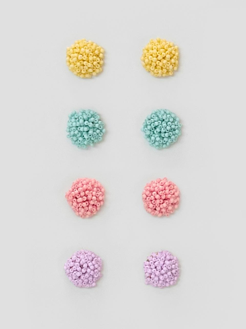 FANTASTIC PLANET Handcrafted Beaded Party Earrings